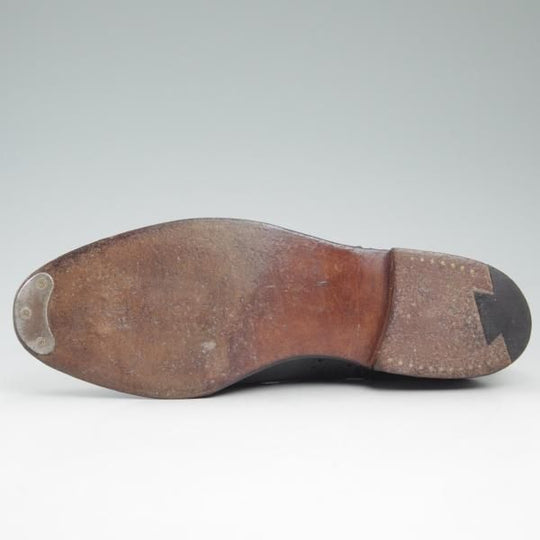 極上★クロケット&ジョーンズ UK6.5/US7D【★ブルックスブラザーズ別注/Peal&co】240ラスト/BROOKS BROTHERS/カーフ/Crockett&Jones★c550
