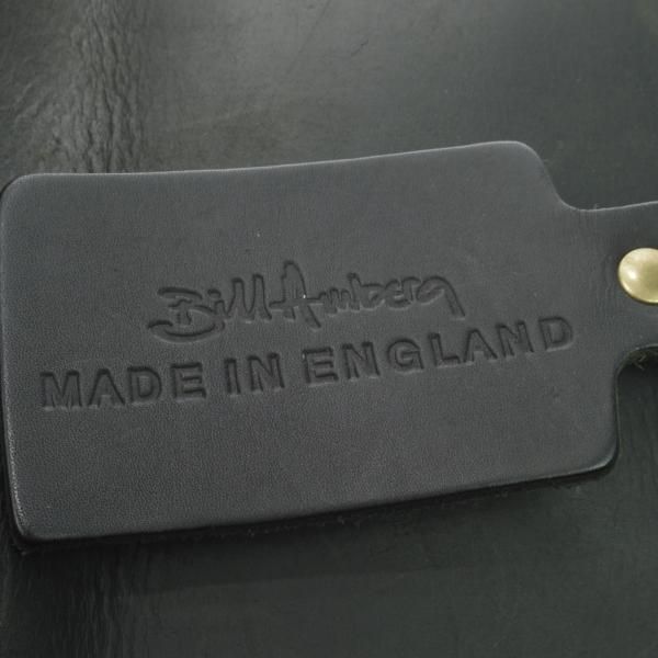 【英国製美品】ＢＩＬＬ ＡＭＢＥＲＧ　正規品　高級トートバッグ　本革＆キャンパス MACKINTOSH LONDON+ビル アンバーグ2way本革トートバッグ
