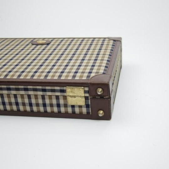 極上★(英)アクアスキュータム/Aquascutum【イタリア製★インポート/アタッシュケース】メンズ ビジネス バッグ★N5147
