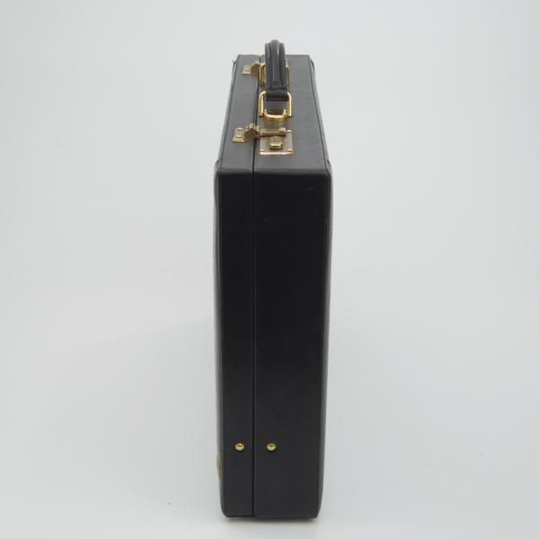 極上★ダンヒル/dunhill【★アタッシュケース】レザー/黒/メンズ ビジネス バッグ★N5149