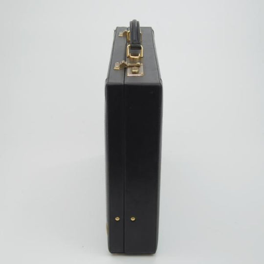 極上★ダンヒル/dunhill【★アタッシュケース】レザー/黒/メンズ ビジネス バッグ★N5149