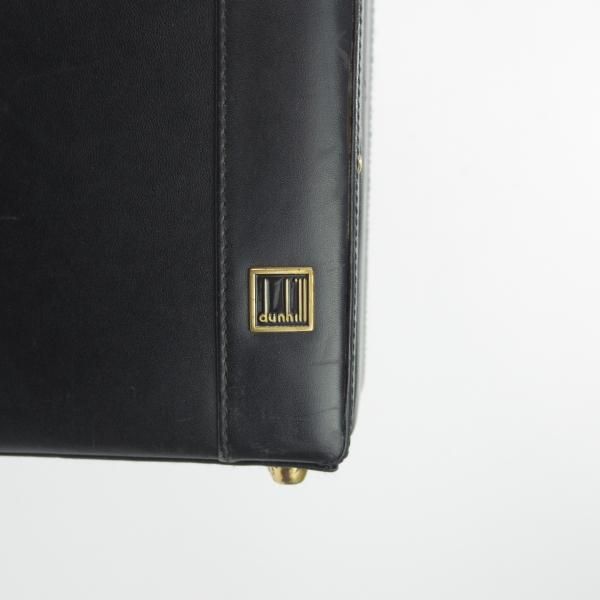 【美品】Dunhill　ダンヒル　アタッシュケース　レザー　革　ビジネス　ロゴ ☆ダンヒル/dunhill【伊製☆アタッシュケース】レザー メンズ