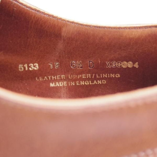 美品★クロケット&ジョーンズ 6.5D【★ハンドグレードライン】モンクストラップ/カーフ/Crockett&Jones★c554