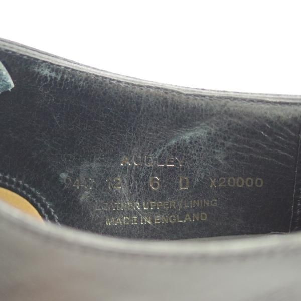 極上★クロケット&ジョーンズ 6D【定価96,120円★オードリー/AUDLEY】ハンドグレードライン/337ラスト/カーフ/Crockett&Jones★c560