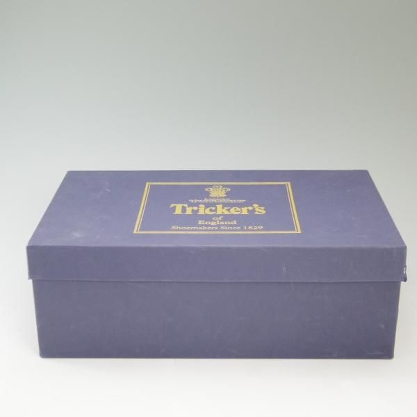 極美品★トリッカーズ(レディース) SIZE 4【★カントリーブーツ/L2508/ネイビー色】NAVY BLUE ANILINE CALF/カーフ/Tricker's★c562