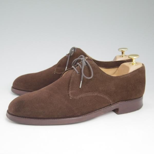 極上★(英)チーニー 7E【★ロイドフットウェア別注/LloydFootwear】6184ラスト/Vフロント/スエード/濃茶/CHEANEY★c564
