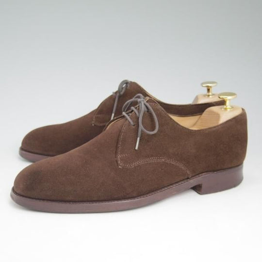 極上★(英)チーニー 7E【★ロイドフットウェア別注/LloydFootwear】6184ラスト/Vフロント/スエード/濃茶/CHEANEY★c564