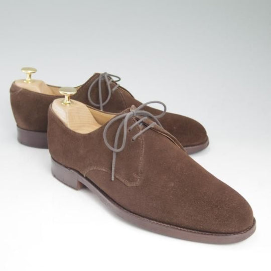 極上★(英)チーニー 7E【★ロイドフットウェア別注/LloydFootwear】6184ラスト/Vフロント/スエード/濃茶/CHEANEY★c564