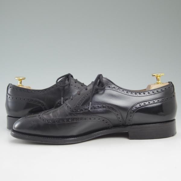 極上★チャーチ 75G/UK7.5【★73ラスト/3都市〜4都市ロゴ過渡期/旧チャーチ】チェットウィンド/CHETWYND/黒/フルブローグ/Church's★c567