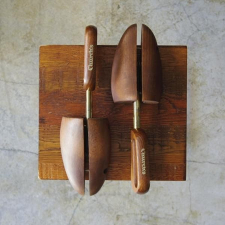 極上★チャーチ Mサイズ【貴重★旧チャーチの純正シューツリー】木製シューキーパー/ダスコ製/men's/メンズ/Church's★c571