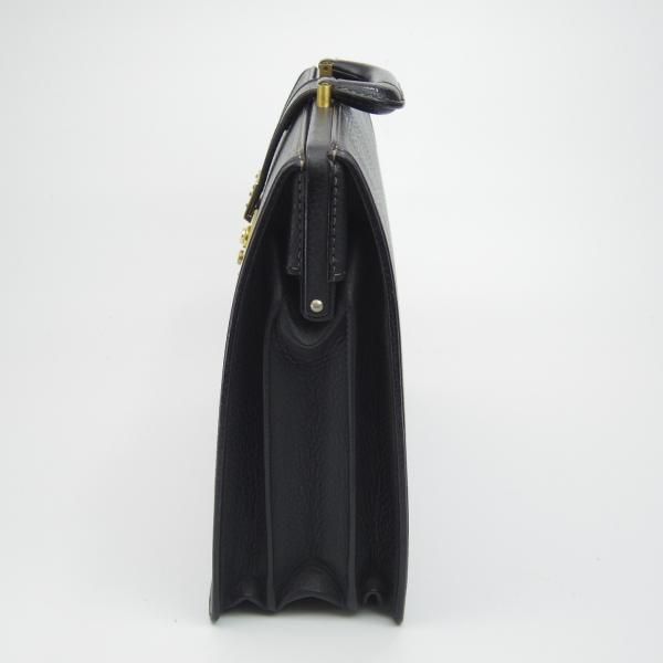 極上★銀座タニザワ/GINZA TANIZAWA【定価9.7万円★ダレスバッグ/黒】メンズ ビジネス バッグ/レザー ブリーフケース★N5162