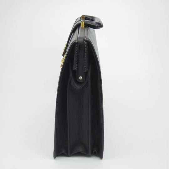 極上★銀座タニザワ/GINZA TANIZAWA【定価9.7万円★ダレスバッグ/黒】メンズ ビジネス バッグ/レザー ブリーフケース★N5162