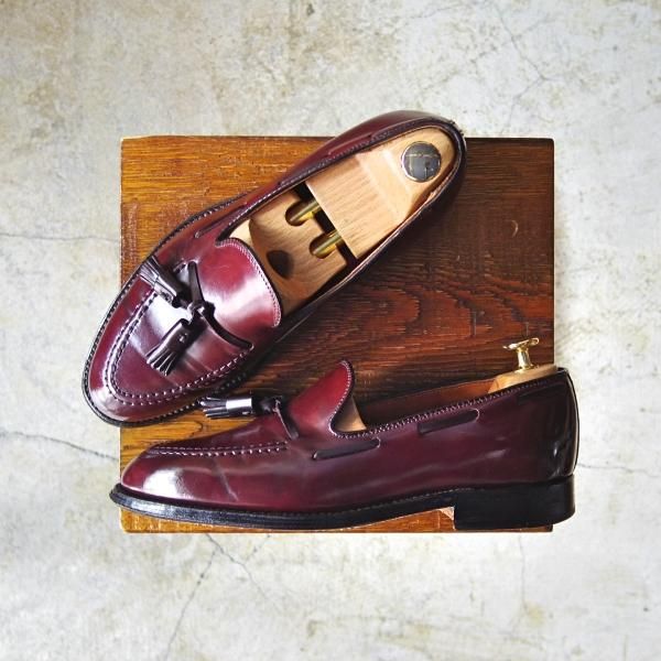 オールデン alden タッセルローファー アバディーンラスト バーガンディ 8 オールデン alden タッセルローファー アバディーンラスト バーガンディ 8