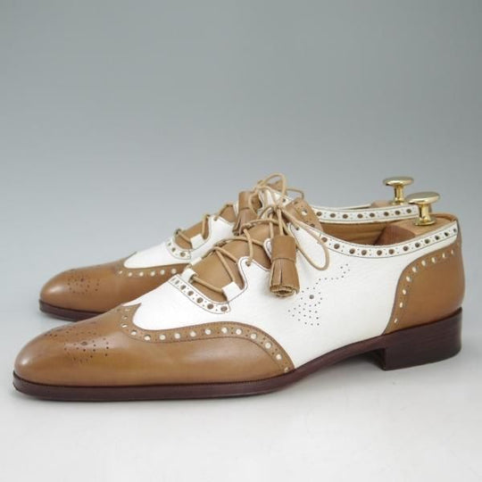 極美品★(伊)デュカル SIZE 40.5【定価8万円程度★ワールドフットウェアギャラリー】ギリー/World Footwear Gallery/Ducal★c575