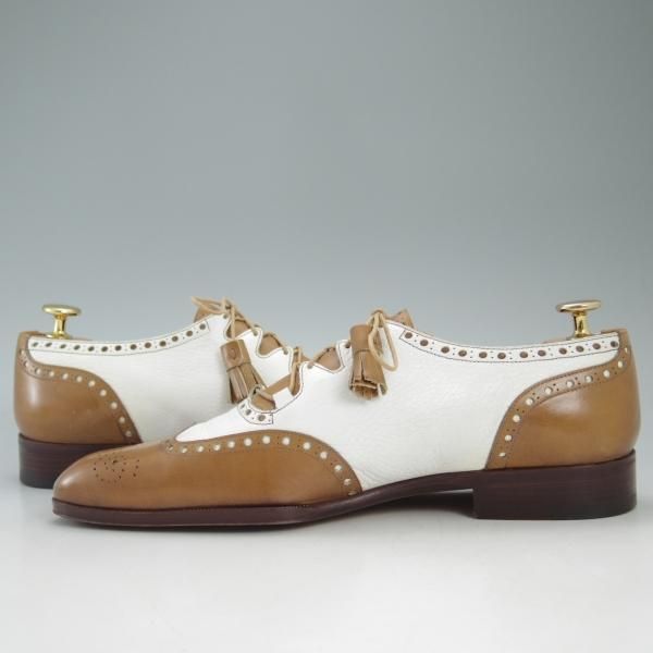 極美品★(伊)デュカル SIZE 40.5【定価8万円程度★ワールドフットウェアギャラリー】ギリー/World Footwear Gallery/Ducal★c575