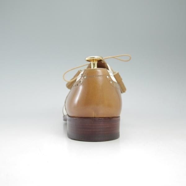 極美品★(伊)デュカル SIZE 40.5【定価8万円程度★ワールドフットウェアギャラリー】ギリー/World Footwear Gallery/Ducal★c575