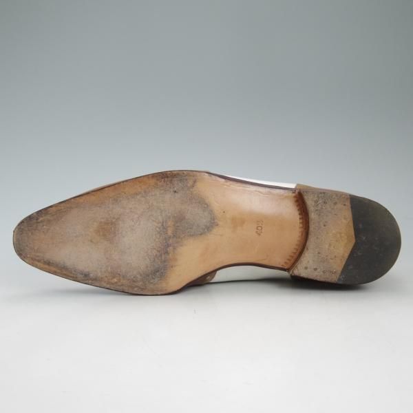 極美品★(伊)デュカル SIZE 40.5【定価8万円程度★ワールドフットウェアギャラリー】ギリー/World Footwear Gallery/Ducal★c575