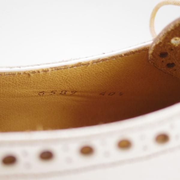 極美品★(伊)デュカル SIZE 40.5【定価8万円程度★ワールドフットウェアギャラリー】ギリー/World Footwear Gallery/Ducal★c575