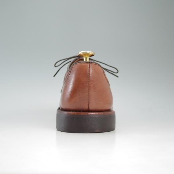 美品★(米)アレンエドモンズ 6.5D【★Uチップ/Stockbridge】カーフ/茶/メンズ/ALLEN EDMONDS★c576