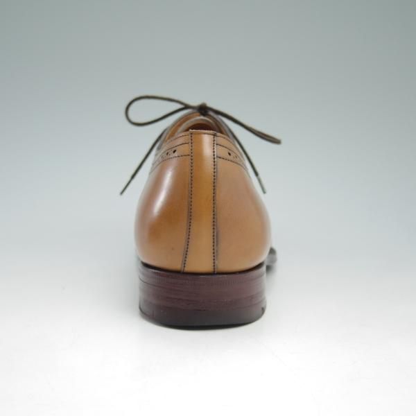 極上★チャーチ 65F/UK6.5【★旧チャーチ/3都市ロゴ/29ラスト/OUNDLE】オウンドル/オックスフォードシューズ/茶/カーフ/Church's★c585