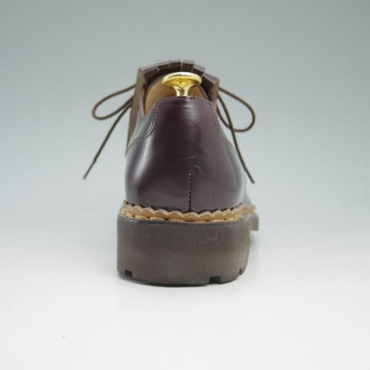 極美品★パラブーツ SIZE 5【希少★キルト付き/PERRIAND/ペリアン】プレーントゥ/ポリッシュレザー/TEXソール/Paraboot★c586