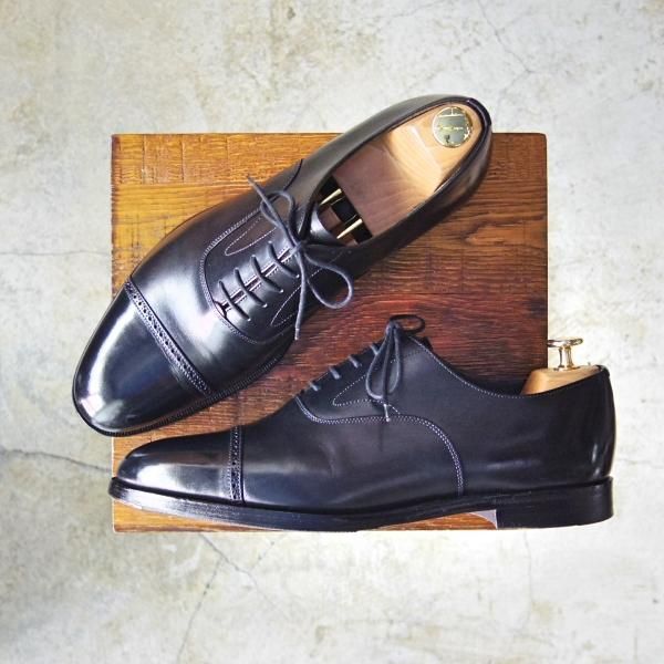 【高級】グレンソン GRENSON UK8 1/2 　革靴　イギリス製 グレンソン / GRENSON / OXFORD / 革靴 / 中古 / 8 1/2