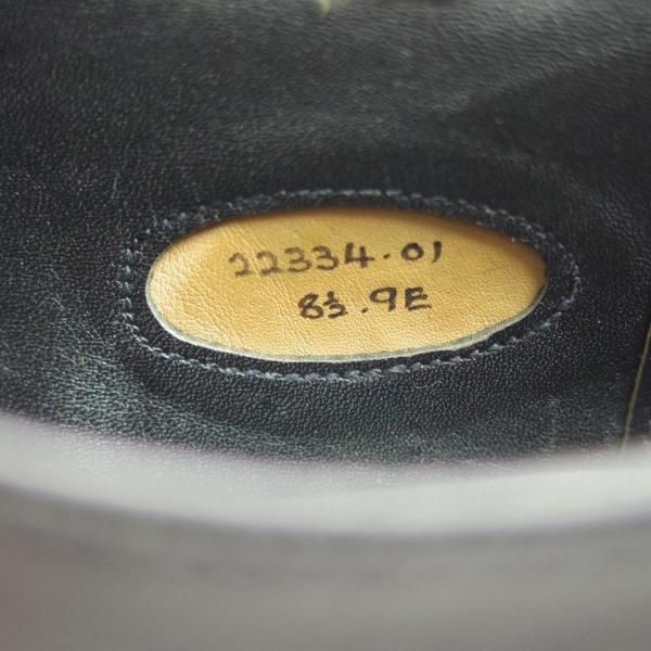 美品★(英)グレンソン 8.5E【定価10万円以上★マスターピース/New&Lingwood別注】ニュー&リングウッド/GRENSON★c588