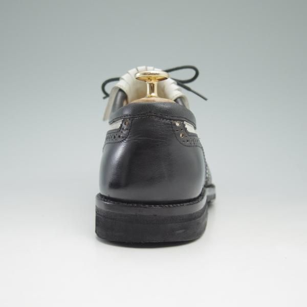 極上★(伊)タニノクリスチー SIZE 6.5【★定価15万円以上】フルブローグ/コンビ/カーフ/126884/TANINO CRISCI★c589