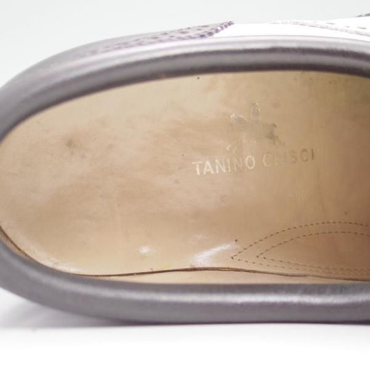 極上★(伊)タニノクリスチー SIZE 6.5【★定価15万円以上】フルブローグ/コンビ/カーフ/126884/TANINO CRISCI★c589