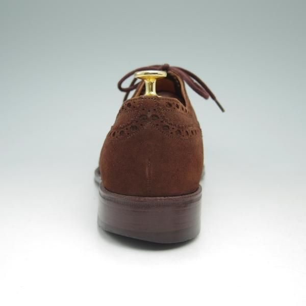 極上★チャーチ 85F/UK8.5【★アンテロープ革/REAL CAPE BUCK/旧チャーチ】73ラスト/3都市ロゴ/スエード/フルブローグ/Church's★c594