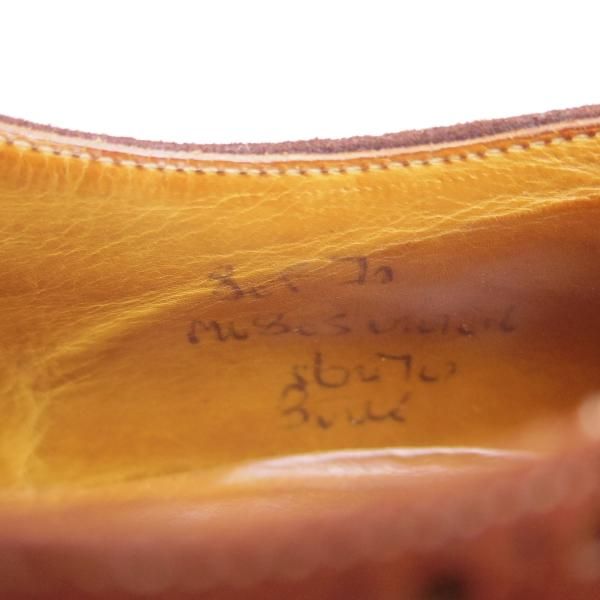 極上★チャーチ 80F/UK8【★アンテロープ革/REAL CAPE BUCK/旧チャーチ】73ラスト/3都市ロゴ/スエード/フルブローグ/Church's★c595