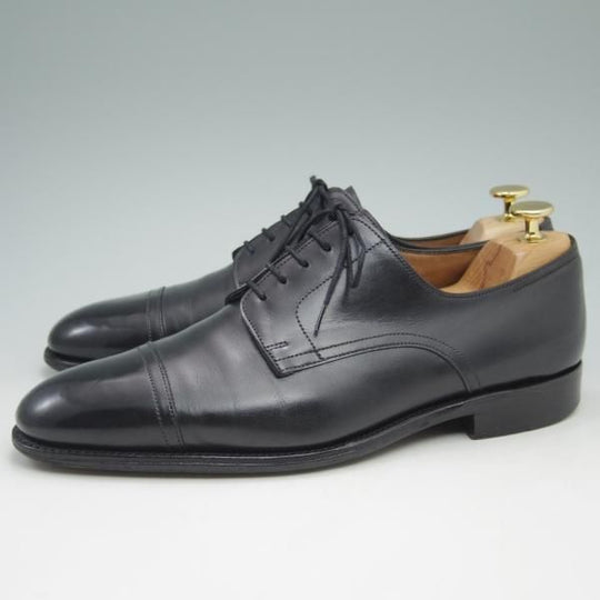 極上★ジョンロブ製 SIZE 41.5/UK7程度【貴重★エルメス別注/HERMES】JUD/H103/ストレートチップ/JOHN LOBB★c601