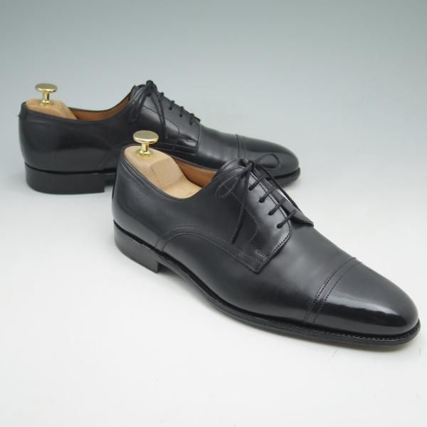 極上★ジョンロブ製 SIZE 41.5/UK7程度【貴重★エルメス別注/HERMES】JUD/H103/ストレートチップ/JOHN LOBB★c601