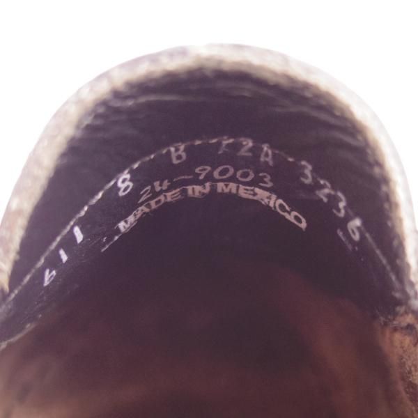 極上★(米)ジョンストン&マーフィー UK6程度【★ブラックラピド製法】コインローファー/赤茶/ポリッシュレザー/Johnston&Murphy★c602