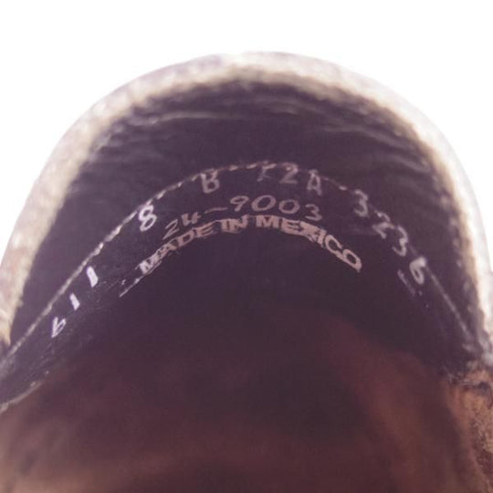 極上★(米)ジョンストン&マーフィー UK6程度【★ブラックラピド製法】コインローファー/赤茶/ポリッシュレザー/Johnston&Murphy★c602