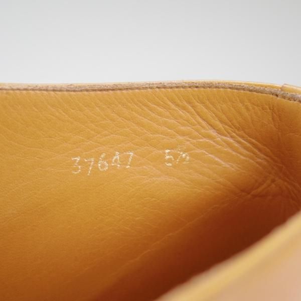 極美品★(スペイン製)ヤンコ SIZE 5.5【★グッドイヤーウェルテッド製法】チャッカブーツ/ハーフコマンド/Uチップ/薄茶/YANKO★c603