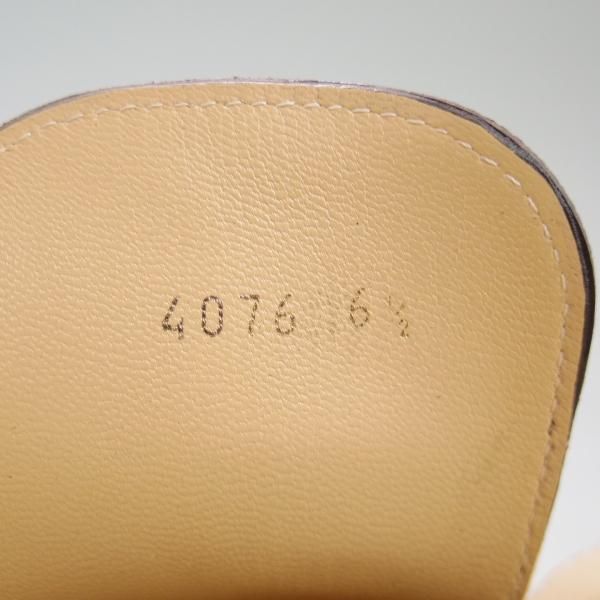 美品★(伊)セルジオロッシ SIZE 6.5【定価￥217,000-★リングリザード仕様】ダブルモンク/sergio rossi★c604