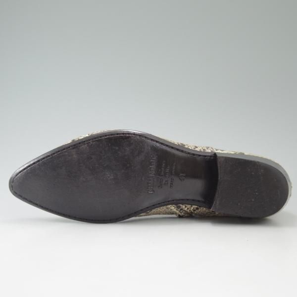 極上★(伊)ジャンニ・バルバート SIZE 41【定価￥147,000-★BARNEYS NEW YORK取扱/バーニーズ】パイソン/gianni barbato★c605