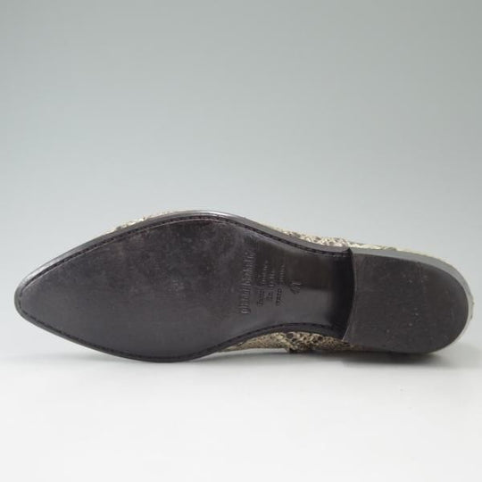 極上★(伊)ジャンニ・バルバート SIZE 41【定価￥147,000-★BARNEYS NEW YORK取扱/バーニーズ】パイソン/gianni barbato★c605