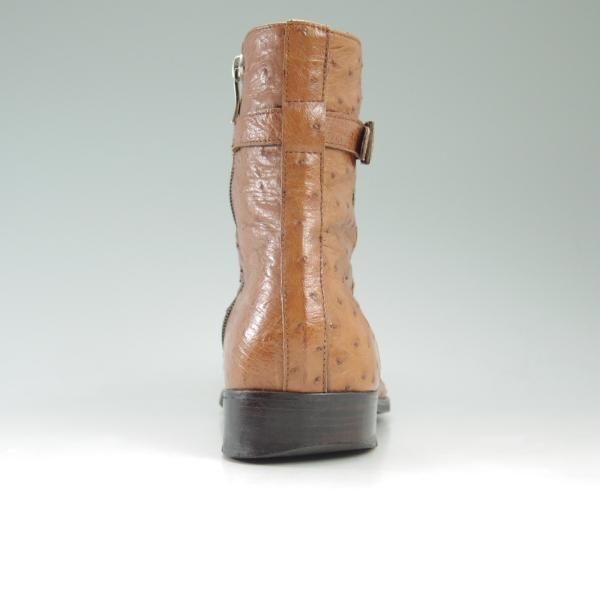 極上★(伊)CACCIN/カッチン SIZE 41【定価20万円以上★オーストリッチ仕様/BARNEYS NEW YORK取扱/バーニーズ】ブーツ★c606