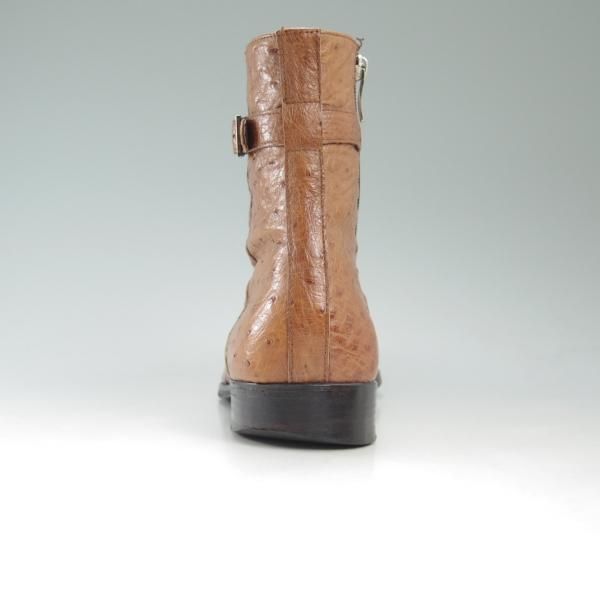極上★(伊)CACCIN/カッチン SIZE 41【定価20万円以上★オーストリッチ仕様/BARNEYS NEW YORK取扱/バーニーズ】ブーツ★c606