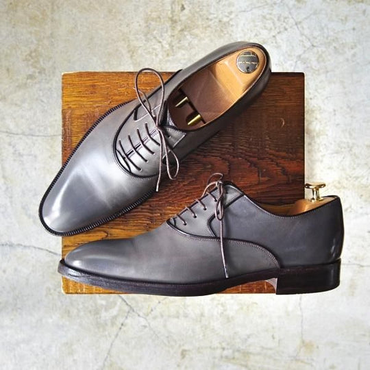 極上★(伊)セルジオロッシ SIZE 6【★プレーントゥ】カーフ/sergio rossi★c611