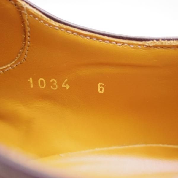 極上★(伊)セルジオロッシ SIZE 6【★プレーントゥ】カーフ/sergio rossi★c611