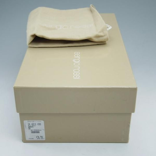 極上★(伊)セルジオロッシ SIZE 6【★ダブルモンク】茶/カーフ/sergio rossi★c612