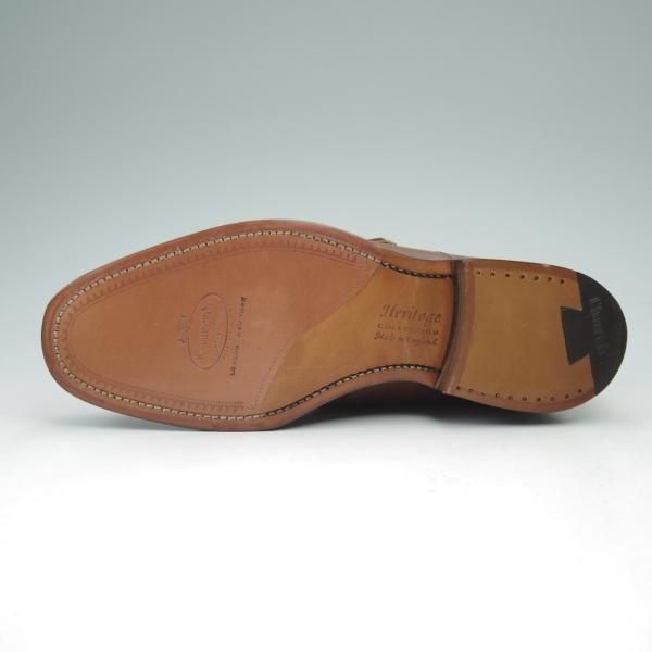 未使用★チャーチ 55F/UK5.5【貴重★Heritage COLLECTION/デッドストック】BLENHEM/173ラスト/4都市ロゴ/モンクストラップChurch's★c615