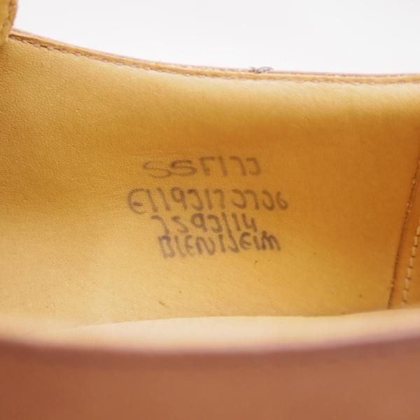 未使用★チャーチ 55F/UK5.5【貴重★Heritage COLLECTION/デッドストック】BLENHEM/173ラスト/4都市ロゴ/モンクストラップChurch's★c615