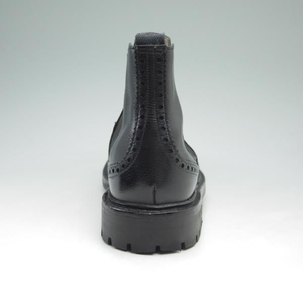 極美品★チャーチ 70G/UK7【★サイドゴアブーツ/MCENTYRE】133ラスト/グレインレザー/コマンドソール/5都市ロゴ/Church's★c616