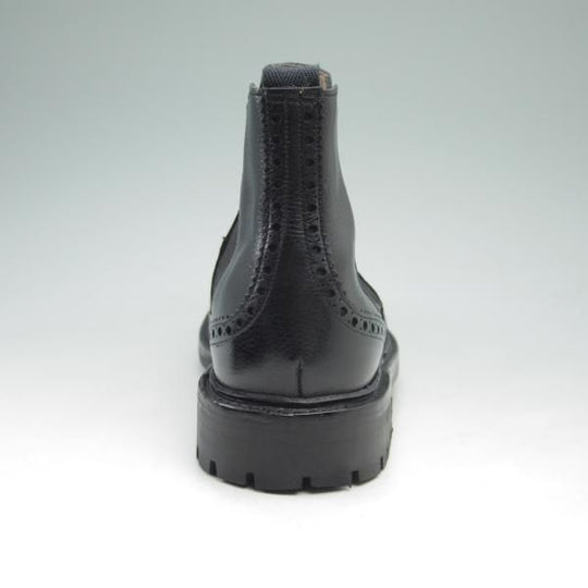 極美品★チャーチ 70G/UK7【★サイドゴアブーツ/MCENTYRE】133ラスト/グレインレザー/コマンドソール/5都市ロゴ/Church's★c616