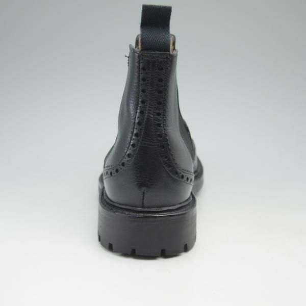 極美品★チャーチ 70G/UK7【★サイドゴアブーツ/MCENTYRE】133ラスト/グレインレザー/コマンドソール/5都市ロゴ/Church's★c616