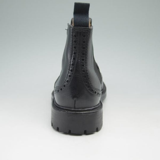 極美品★チャーチ 70G/UK7【★サイドゴアブーツ/MCENTYRE】133ラスト/グレインレザー/コマンドソール/5都市ロゴ/Church's★c616